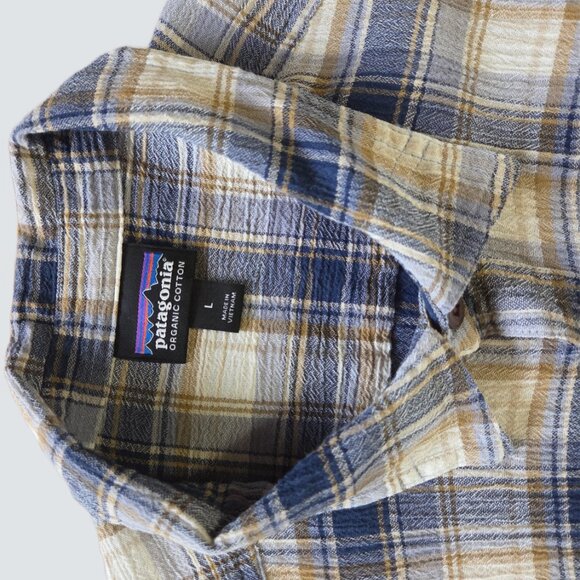 Patagonia Men’s A/C® Shirt – Lightweight Organic Cotton, Size Large - Picture 2 of 4